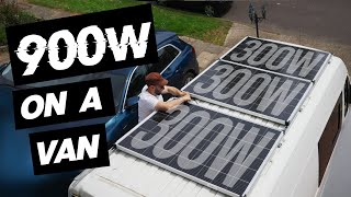 How to make a Unistrut Solar Mount on a Van [upl. by Landy]