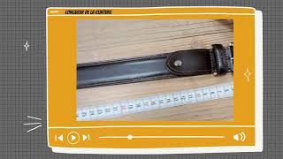 Comment choisir la longueur de sa ceinture homme [upl. by Delanos]