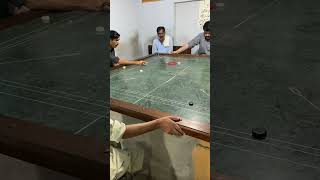 Smoothly Potting Four Coins in Carrom 🎯 carromskills carrom carromboard [upl. by Hakilam]