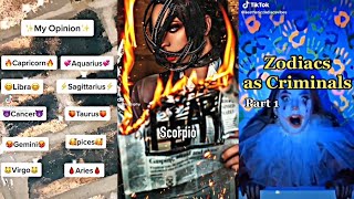 Zodiac signs tiktok that makes me feel badass😈 Zodiac tiktoks part 7 [upl. by Wurst]