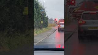 COLAS Class 43 HST at PINXTON LEVEL CROSSING 6824 [upl. by Nahej]