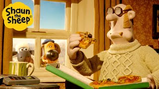 Shaun the Sheep 🐑 The Farmer Orders Pizza 😋🍕 Full Episodes Compilation 1 hour [upl. by Ingar]