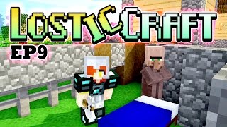 Im TOO LONELY I NEED PEOPLE  Lostic Craft EP9  Modded Minecraft Survival [upl. by Newton572]