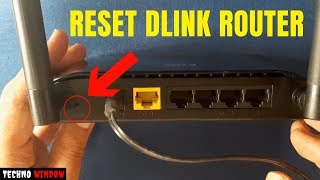 How to Reset Dlink Router to Default Settings [upl. by Heintz771]