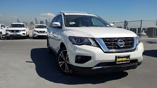 2017 Nissan Pathfinder Platinum InDepth Feature Walkthrough [upl. by Eeleimaj957]