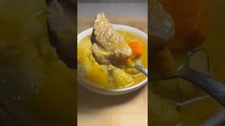 Sopa de carne 🥩 subscríbete ‼️ sopadecarnecarnederes ideasdecomida comidadominicana [upl. by Alamac]