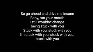 Stuck With U karaoke female part only [upl. by Dahaf]