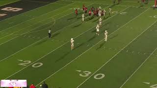 Mineral Wells High School vs Burkburnett High School Mens JV Football [upl. by Nelrac]