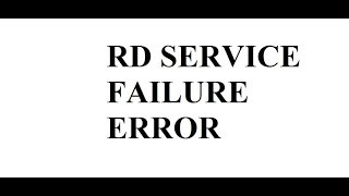 RD SERVICE FAILURE ERROR IN SECUGEN BIOMETRIC DEVICES RESOLVE IN WINDOWS 7 [upl. by Masao730]