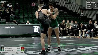 165lbs Brevin Cassella BInghamton vs Gunner Filipowicz Army [upl. by Utas]