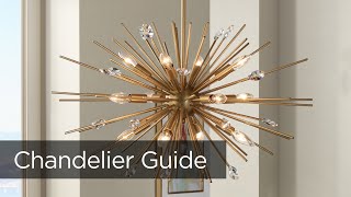 How to Buy a Chandelier  Buying Guide Tips and Ideas from Lamps Plus [upl. by Dumond452]