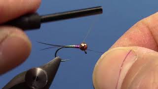 Fly Tying  Jig Perdigon Nymph [upl. by Hudnut383]