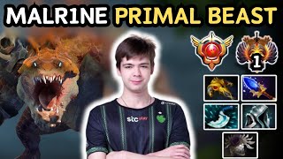 🔥 736c MALRINE PRIMAL BEAST Midlane Highlights 🔥 Grandmaster Tier Rank 1 Malr1ne Dota 2 [upl. by Eisse]