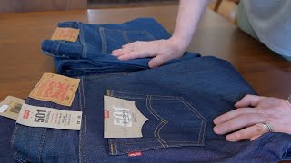 Levis 501 STF Jeans Before and After  REVIEW [upl. by Bronder]