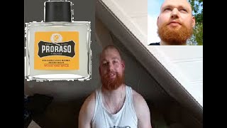 My favourite beard product Proraso beard balm review wood and spice [upl. by Harve9]