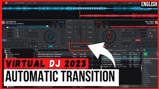 Using AUTOMIX to Auto TRANSITION  virtual DJ 2023 tutorials [upl. by Cris]