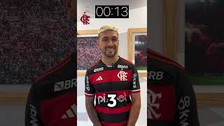 ARRASCAETA TEM 20 SEGUNDOS PARA RESPONDER Flamengo Libertadores [upl. by Ahsienroc445]