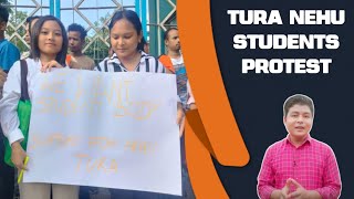 Tura NEHU Students Protest  Baghmara Football Penalty Kick  BrinBawe [upl. by Nueormahc]