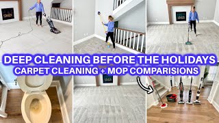 🥵 HOURS OF DEEP CLEANING  CLEAN WITH ME  CLEANING MOTIVATION  CARPET CLEANING  CLEANING HOUSE [upl. by Eltsirc]