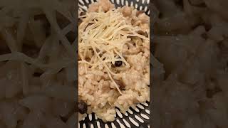 INSTANT POT 18 minute mushroom and shrimp risotto [upl. by Elwood396]