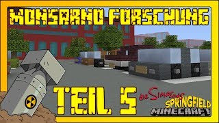 Minecraft Springfield Monsarno Forschung  Teil 5  weiter gehts [upl. by Esimaj]