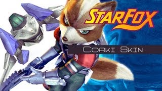 Starfox Arwing Corki Skin  League of Legends [upl. by Nayt534]