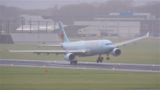 4K STORM CORRIE Pilots Fighting To Land At Amsterdam Schiphol GoArounds amp Winds up to 100kmh💨 [upl. by Rowley]