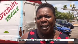 Restez à la maison  message en créole haïtien [upl. by Arva]