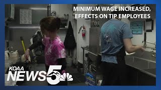 Minimum wage increasing but what about tip employees [upl. by Ramad]