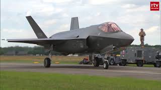 Meer of minder herrie door het nieuwe gevechtsvliegtuig Joint Strike Fighter F35  RTV Drenthe [upl. by Gustav779]