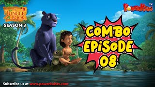 Jungle Book Season 3  COMBO EPISODE 8  जंगल बुक हिंदी नया एपिसोडPowerKidstv​ [upl. by Utta]