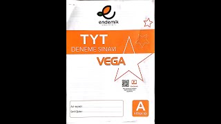 ENDEMİK VEGA TYT DENEME SINAVI SORU ÇÖZÜMLERİ 21022023 [upl. by Jaf997]