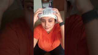 Best hair spa at home👏🏻 shortsvlog minivlog notsponsored [upl. by Derwood]