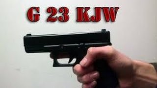 KJW G23 REVIEW AND SHOOTING TEST [upl. by Anny]