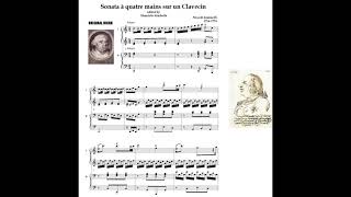 Niccolò Jommelli 17141774 Sonata for Harpsichord 4 Hands in C Major Allegro 1 Original work [upl. by Nnylaj354]