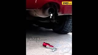 Universal Motorbike Turbo Whistle Pipe Car Exhaust Sound Muffler [upl. by Leik]