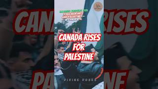 Canada Rises for Humanitys Sake 🇵🇸 shorts palestine gaza israel iran lebanon viralshorts [upl. by Ardnasal]