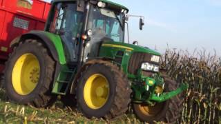 Maishäckseln mit John Deere Power V20 [upl. by Adelheid]