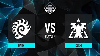 Dark vs Clem  ESL SC2 Masters Winter 2023 Finals  Grand Final [upl. by Adnilemreh]