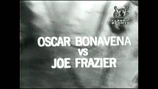 Joe Frazier vs Oscar Bonavena I Full Fight Classic Sports Frazier Dropped New York1966 [upl. by Eisseb]