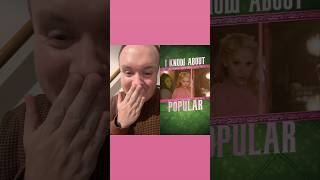 Ariana Grande Popular Wicked Movie Reaction WickedMovie [upl. by Myrilla630]