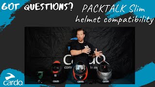 Learn about PACKTALK Slim helmet compatibility [upl. by Shana]