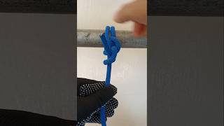 CLOVE HITCH amp 2 HALF HITCHES shortvideo shorts howtotie knottying knotskills [upl. by Aicenev721]