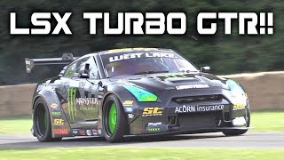 World’s First LSXPowered GTR  Liberty Walk 1200HP Nissan R35 GTR Drift Build [upl. by Baumbaugh]