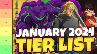 OPMTS TIER LIST JANUARY 2024  One Punch Man The Strongest Global [upl. by Annais]