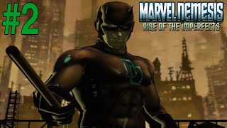 Marvel Nemesis Rise of the Imperfects PARTE 2  O DEMOLIDOR TÁ DOIDÃO [upl. by Cousin]