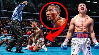 Terence Crawford is Done For  Israil Madrimov Boxing Fight Full Highlights HD [upl. by Aytida479]