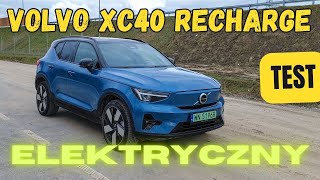 Volvo XC40 Recharge EX40  TEST PL [upl. by Innor496]