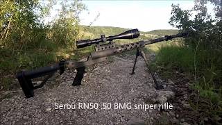 The Serbu 50 BMG Sniper Rifle  Budget with Power [upl. by Edroi]