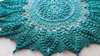 How to Crochet a Doily  Easy DIY Tutorial for Beginners [upl. by Stephi]